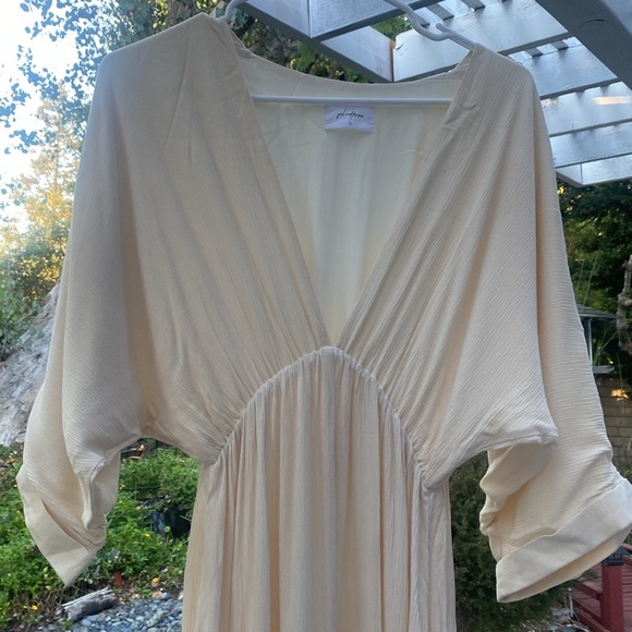 Maxi Dress with Bell Sleeves and Empire Waist - Picture 9 of 10